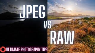 JPEG vs RAW  Explained simply while editing a photograph.
