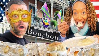 Brits Try Biscuits And Gravy For The First Time In New Orleans USA