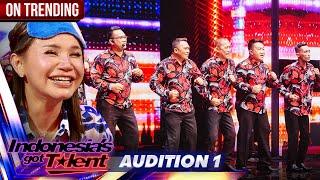 TERPESONA! Bapack-Bapack Zaitun Voice Bikin Semua Judges Goyang Bareng - Indonesia's Got Talent 2023