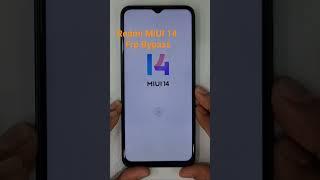 Redmi MIUI 14 Frp Bypass without PC 100% Real #unlock #mobile #care