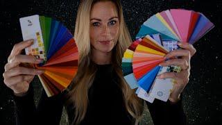 ASMR | Color Analysis Personal Attention Role Play