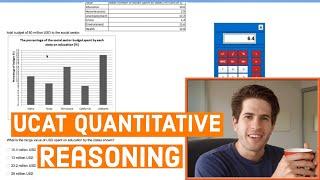 UCAT QUANTITATIVE REASONING: Answering Questions Live on Camera | KharmaMedic