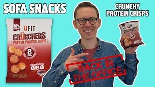 UFIT Crunchers - Protein Crisps Review - Sofa Snacks