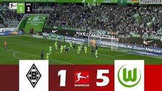 Borussia M'gladbach gegen VfL Wolfsburg [1-5] | Bundesliga 2024/25 | Spielen Höhepunkte!