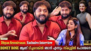 Dhyan Sreenivasan Exclusive Fun Interview | Honey Rose Teacher | Rich Kid | Meera | Milestone Makers