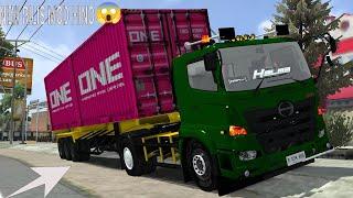 RILIS Share Mod Hino TRAILER KONTENER  Terbaru II  Modbussidterbaru