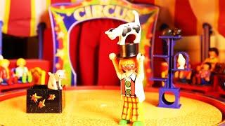 PLAYMOBIL WITZ FILM - DER CLOWN IN DER MANEGE Stop Motion deutsch