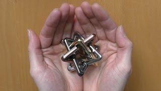 The Archimedes Star Metal Puzzle by Eureka - Unboxing and Solution