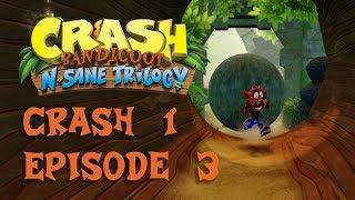 Прохождение Crash Bandicoot 1 (N.Sane Trilogy). Часть 3. БОСС: Коала Конг