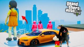 Gta 5: Franklin & Shinchan Stealing Squid Game Cars In Gta5.!As Gaming Malayalam