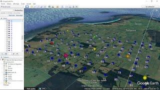 Importing shapefile data to Google Earth