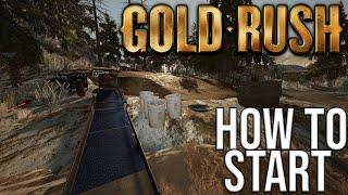 HOW TO START  Gold rush the Game  PC/Console 2021