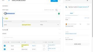 Dialogflow Chatbot - Slot Filling - Getting a User's Contact Data