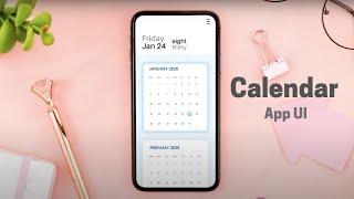 Calendar App UI   Markovate