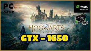 Benchmark  Hogwarts Legacy / PC 2023 GTX 1650  | 1080p