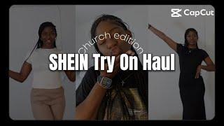 SHEIN TRY ON HAUL *church edition*