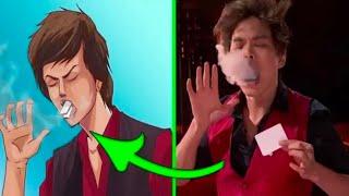 SHIN LIM qanday qilib og'zidan tutun chiqarishini sezib qoldik