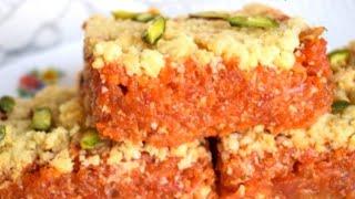 Gajar ki barfi by Cookies Shookies