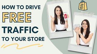 How to Drive FREE Traffic to Your Shopify Store in 2021 (eCommerce store Marketing tips)