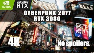 Cyberpunk 2077 - RTX 3080 | i7 6700K | 4K & 1080p on an older CPU? |  No spoilers