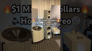 $1 Million Dollars Audiophile Hi-End Home Stereo System - HiFi Audio Setup #hifi #highend #audio