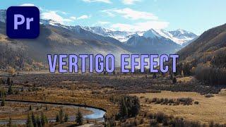 Vertigo Effect | Premiere Pro Tutorial