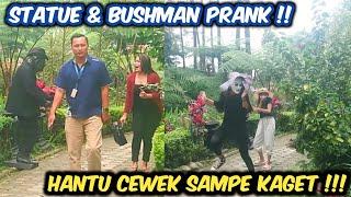 Kagetnya Double! Patung Hidup Vs Bushman Prank Funny Videos