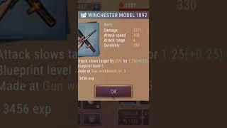 Westland survival Winchester 1892 lvl4 rare tube