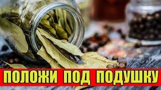 Положите Лавровый Лист Под Подушку и Увидите, Что Произойдет!