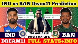 IND vs BAN Dream11 Prediction|IND vs BAN Dream11|IND vs BAN Dream11 Team|