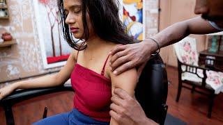 Master Cracker Deep Tissue Head and Neck Massage ASMR | Indian Massage