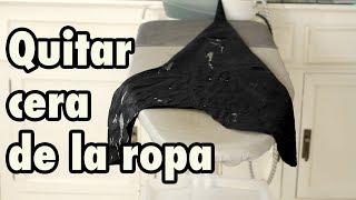 Quitar manchas de cera de la ropa (túnica de nazareno o cualquier tipo de prenda)