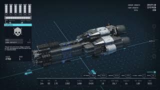 Starfield Ship Build- Truman-Class Ship from The Expanse UNN Agatha King