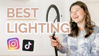 BEST LIGHTING for Tik Tok & Reels Videos