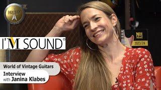 An interview with Janina Klabes - "The World of Vintage Guitars" - 2023 Crossroads Festival Edition