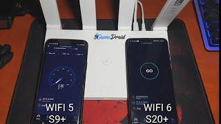 Huawei AX3 Wifi 6 Plus - Speed Test - Wifi 5 vs Wifi 6 
