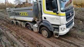 Tatra Phoenix 8x8 in mud end