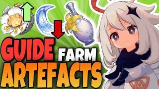 TU NE FARMERAS PLUS JAMAIS LES ARTEFACTS DE LA MÊME FAÇON ! Guide Artefact 5.0 Genshin impact fr