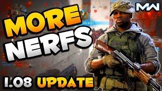 Modern Warfare: 1.08 Update Patch Notes | More Nerfs & Footstep Changes