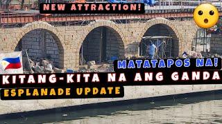 Construction ng Pasig River Esplande Phase 2 Malapit na Masilayan ng Publiko! 