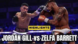 JORDAN GILL VS ZELFA BARRETT HIGHLIGHTS / KNOCKOUT