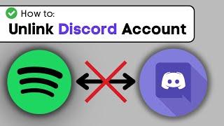 How To Disconnect Spotify from Discord Account - Full Guide (2024)