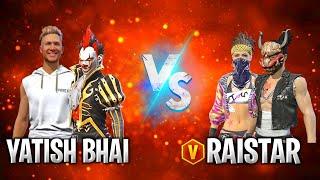 YATISH BHAI VS RAISTAR 2V2 CUSTOM ROOM IN GARENA FREE FIRE