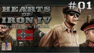 Let’s Play Hearts of Iron 4 #01 Deutsches Reich [Deutsch|HD|60FPS]