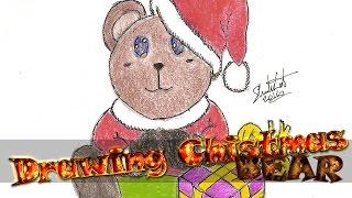 Christmas Bear - ShidoLionheart's Draw