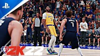 NBA 2K22 [PS5 UHD] Dallas Mavericks vs Los Angeles Lakers | Next Gen Ultra Graphics 4K Gameplay