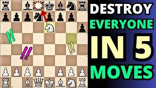  Destroy Everyone in 5 Moves with Nc3 Van Geet Opening