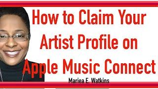 How to Claim Your Artist Profile on Apple Music Connect