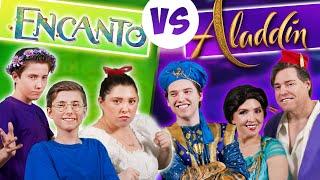 Disney Battle - Encanto vs Aladdin | Sharpe Family Singers 