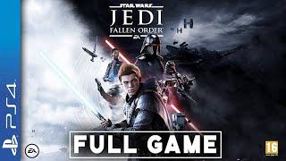 STAR WARS JEDI FALLEN ORDER  - Full PS4 Gameplay Walkthrough | FULL GAME (PS4 Longplay)